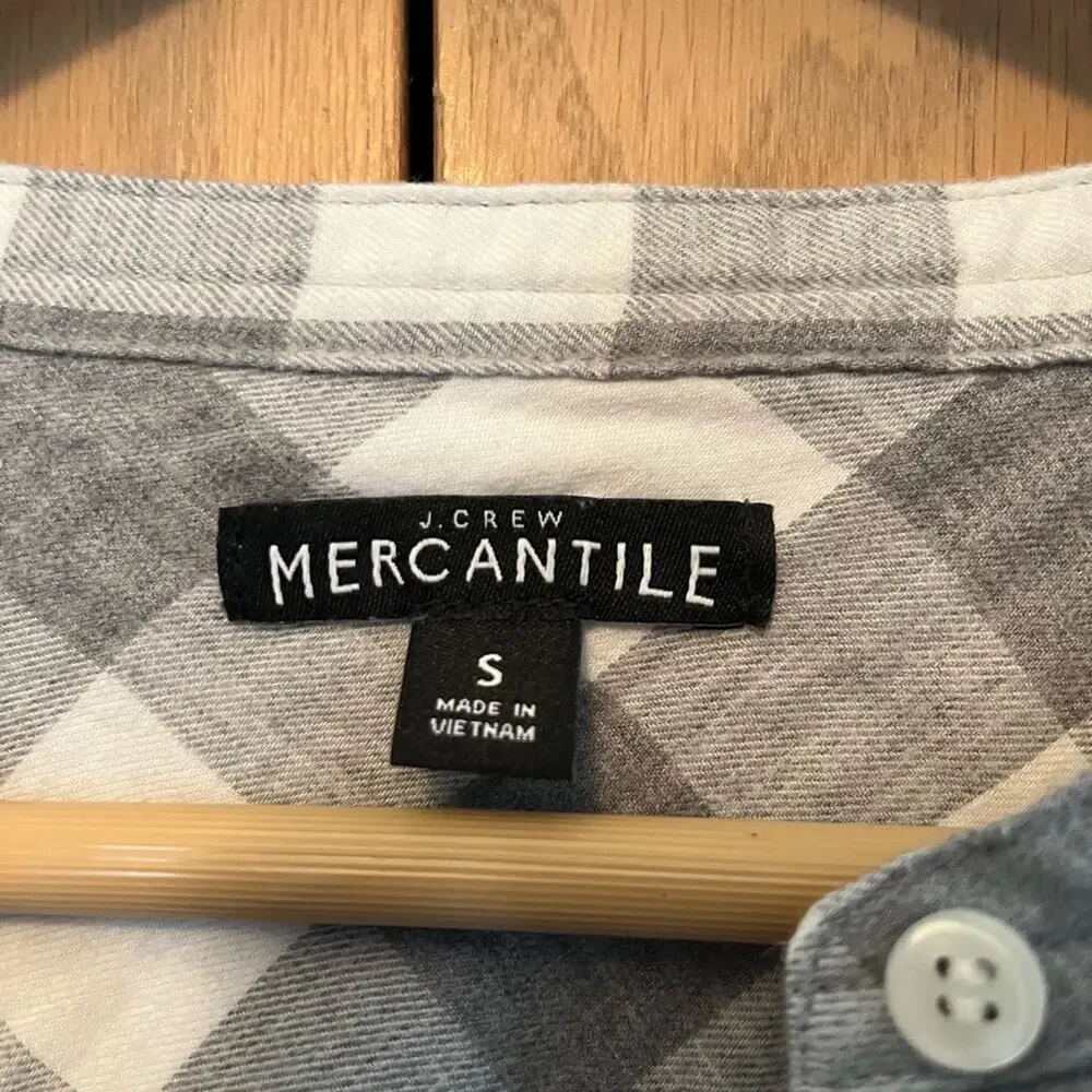J. Crew Flannel Top